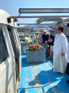 2022 07 16 NOTRE DAME DE SANTA CRUZ EN VISITE A ARGELES SUR MER  (14)